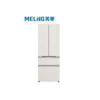 美菱冰箱BCD-420WFP9BZ玉纱杏
