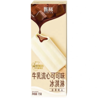 伊利甄稀牛乳流心可可味冰淇淋75g
