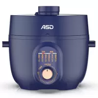 爱仕达(ASD)小型电压力锅家用智能迷你高压锅饭煲全自动多功能AP-Y25J160 深海蓝2.5L