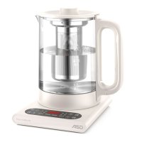爱仕达(ASD)养生壶 家用多功能全自动加厚玻璃煮茶壶煮茶器1.5L高硼硅玻璃炖盅AW-D15B357