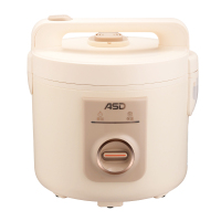 爱仕达(ASD)家用大容量5L电饭煲微压精煮1.2mm不沾内胆升温快速操作简单复古电饭锅AR-Y50J588