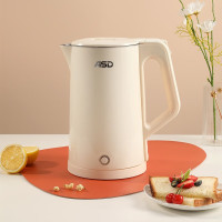 爱仕达(ASD)电热水壶家用1.8L大容量304不锈钢安全健康不易生锈1500W大功率烧水壶AW-S18G915