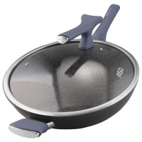 爱仕达(ASD)炒锅不粘炒锅CL32V9J时尚·魔晶石少油烟不粘炒锅