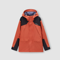 探路者户外套羽绒冲锋衣男女士情侣款加厚保暖三合一冲锋衣套装秋冬季户外服装防风加强防雨水羽绒内胆冲锋衣