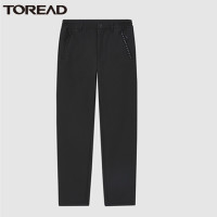 探路者徒步裤女士冬季加绒加厚保暖户外裤子2021秋冬新款户外舒适弹力耐磨防泼水户外女式登山徒步长裤