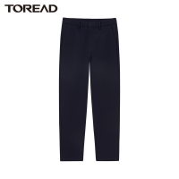 探路者冬季旅行裤男户外加厚保暖休闲裤2021秋冬新款户外休闲舒适男式商务裤