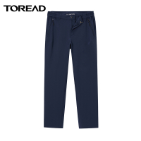 探路者男裤子户外徒步裤防泼水春夏季运动户外舒适耐磨弹力透气男式徒步旅行直筒越野徒步长裤