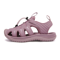 探路者包头沙滩鞋女士户外包头洞洞凉鞋春夏季户外防滑耐磨超轻便软底旅行休闲涉水织带运动凉鞋