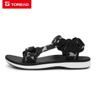 探路者沙滩鞋女士户外运动凉鞋编织带拖鞋春夏季户外女式舒适耐穿超轻便软底休闲旅行鞋