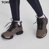 探路者春夏季女式防水户外鞋子GORE-TEX全头层牛皮鞋面防滑大底徒步鞋防水登山鞋女