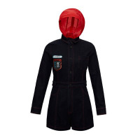 探路者江一燕联名款春夏款户外防晒牛仔行者连体裤