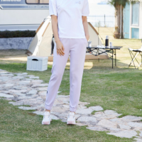 探路者户外休闲长裤女 2022户外贴身运动束腿收脚跑步弹力舒适运动裤TAMK82764