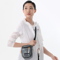 探路者挎包男女通款单肩包休闲户外包 春夏季户外YKK树脂拉链斜挎包