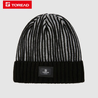 探路者(TOREAD)户外帽子女保暖滑雪帽秋冬季户外女式款户外帽子透气简洁舒适防风保暖针织帽子