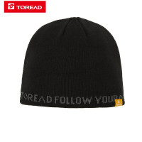 探路者(TOREAD)秋冬季加厚保暖帽子户外滑雪帽男士女士通款户外防风保暖运动休闲针织帽徒步旅行帽