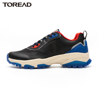 探路者男鞋户外徒步鞋春夏季舒适耐磨防滑大底轻便登山鞋低帮网布透气户外鞋