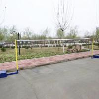 羽气排球排球架便携式羽毛球网架多用柱小箱箱体可调节高度多用柱