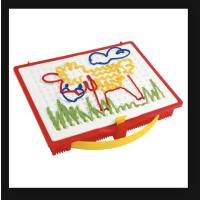 七色花幼教意大利进口启迪儿童穿编画板巧手绣花板益智玩具3岁