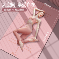 瑜伽垫加厚加宽初学者男女健身专用垫舞蹈家用防滑瑜珈垫隔音地垫