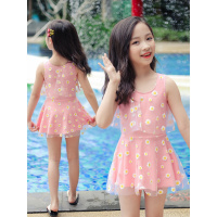 儿童泳衣女夏2021新款小中大童公主宝宝女孩连体分体防晒游泳装