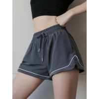 运动短裤女宽松休闲百搭防走光高腰舞蹈瑜伽裤夏季速干跑步健身裤