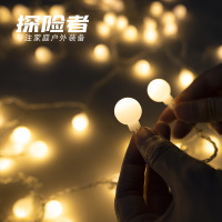 户外露营LED照明灯帐篷灯氛围灯挂式营地装饰灯串野营灯USB小灯串