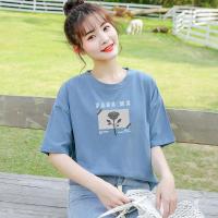 PASS新品短袖女式t恤潮流甜美