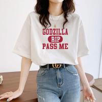 PASS2022时尚新款短袖t恤女打底衫百搭女式t恤