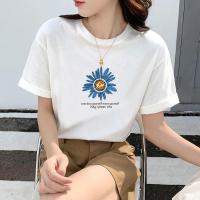 PASS个性印花短袖t恤女式潮流