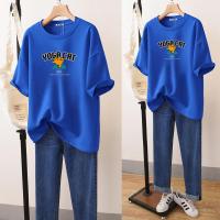 PASS简约百搭女式t恤夏季新款