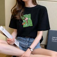 PASSt恤女式潮流新款时尚百搭休闲短女夏上衣