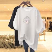 PASS2022年新品短袖正能量小老虎时尚动物印花休闲百搭日常短袖女