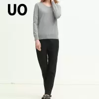UO春季时尚通勤简约女长裤