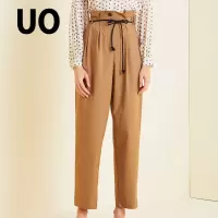 UO夏季系带休闲裤女