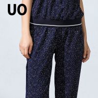 UO夏季 时尚直筒舒适女式休闲裤