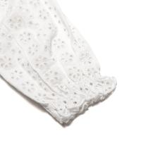 额尔菲斯女士性感镂空收腰衬衫