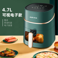 奥克斯家用空气炸锅可视款智能无油多功能全自动薯条电烤箱大容量一体机3001可视款