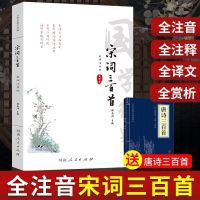 宋词三百首-注音版 注音版诗经楚辞宋词三百首唐诗三百首全集人教版青少年书籍初中生