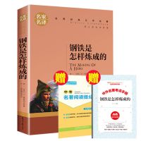 钢铁是怎样炼成的+考点+提分王 傅雷家书八下正版 钢铁是怎么样炼成的原著初中生课外书籍必读