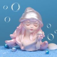 C款 治愈系小摆件海洋女孩桌面可爱少女心汽车装饰品生日礼物送闺蜜