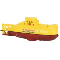 黄 官方标配 儿童小型迷你无线遥控潜水艇6通道潜水核潜艇玩具船模型