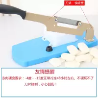 柠檬黄 切肉机。牛肉干手摇切片机商用不锈羊肉卷生肉冷冻肉家用成型鱼块