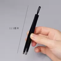 二合一眉夹 简易包装 1支 化妆师专用假睫毛镊子眉钳眉毛夹双眼皮贴夹子贴睫毛辅助工具眉拔