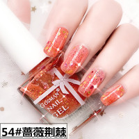 54#蔷薇荆棘 蔷薇荆棘指甲油套装持久速干不掉色油性不可以剥免烤甲油
