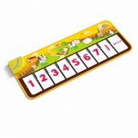 001款 118-1 黄色背景 多功能音乐毯跳舞毯儿童早教启蒙益智脚踩钢琴健身