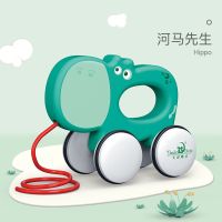 河马先生(学步抓握训练) 婴儿学步走路宝宝助力手推车玩具儿童拖拉推推乐小女孩男6-18个月