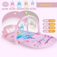 (标配)入门基础(粉)家用装 脚踩钢琴婴儿健身架跳跳椅跳跳宝宝弹跳会唱歌的玩具多功能健身器