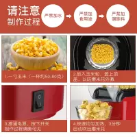 虹魅1200非商用爆米花机家用小型迷你儿童爆米花机器全自动热风式