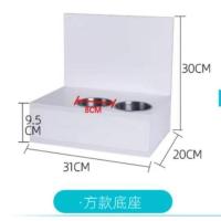方款实木底座 车载饮水机24v大货车用12v热水器汽车智能圆柱形冷热电热杯烧水壶