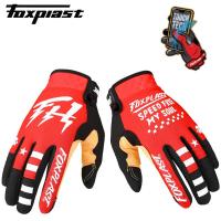 红色 M FOXPLAST触屏单车山地车越野男女薄款户外骑行公路机车手套